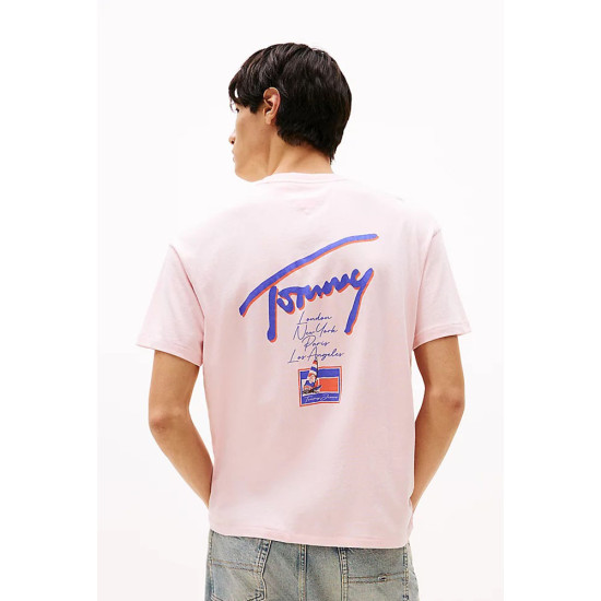 Tommy Hilfiger Ανδρική κοντομάνικη μπλούζα Back Logo Graphic Relaxed T-Shirt